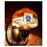Pabst Blue Ribbon Illuminated Motion Wall Sconces – Set of 2