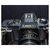 Vintage Camera & Photography Gear Lot – Canon T50, Lenses, Tripod & Accessories