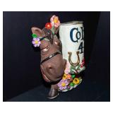 Colt 45 Malt Liquor Chalkware Wall Hanging – Vintage Bar Decor
