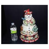 Tracey Brand “Jolly Ole Snowman” Cookie Jar – 2003
