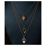 Gold Tone Necklaces – Set of 6