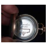 Antique Remontoir 10 Rubis Pocket Watch – Likely Silver Case