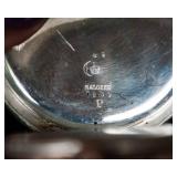 Antique Remontoir 10 Rubis Pocket Watch – Likely Silver Case