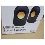 Onn USB Powered Stereo Speakers...