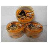 3 rolls Gorilla 1.88" x 40 yards Ta...