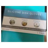Silicon Dish Gloves and 3 Pair Glov...