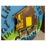 Life is Better at the Cabin Metal D...