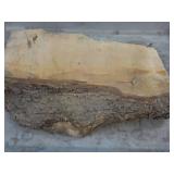 Live Edge Wood Piece 24 x 17 x 3"...