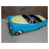 Metal car model for outdoor or indoor decor