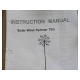 Solar Wind Spinner 75" tall...