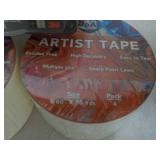 8 rolls Artist Tape and Craft Tape...