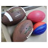 Footballs...
