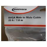 2 Innovera SVGA Male to Male Cubes...
