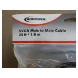 2 Innovera SVGA Male to Male Cubes...