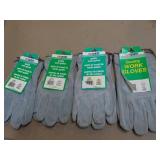 Car Quest 4 pair Work Gloves...