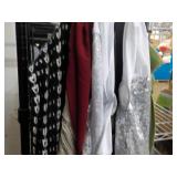 Scarves and Belts on Hanging Holder...