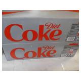 2 Diet Coke 12 packs...