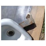 Ceramic Water Fountain; very heavy duty with bracket