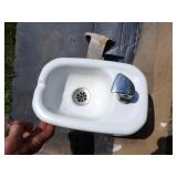 Ceramic Water Fountain; very heavy duty with bracket