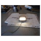 Portable Outdoor Light 120 Volt w/18 foot Cord