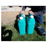Two Potable Water Containers Like New 6 Gallon Each