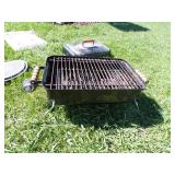 LP Gas Grill with Lava Rock in Bottom & New LP Tank