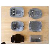 Set of 6 Belt Buckles