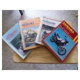 Set of 4 Clymer & Haynes Service Repair Maintenance Manuals.