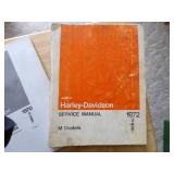 AMF Harley-Davidson Service Manual & 2 Parts Catalogs