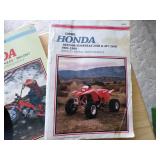 Set of 3 Clymer Honda Service Repair Maintenance Manuals