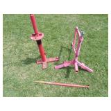 Pittsburgh Tire Changer and Motorcycle Tire Adaptor with Manuals