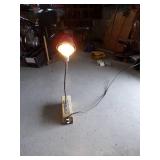 One Work light with 16" Flexible Neck, Works Great.