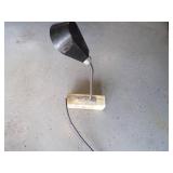 One Work light with 16" Flexible Neck, Works Great.