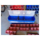 Two 15 Bin Storage Racks & Containers