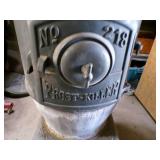 Antique Belle Cast Iron Wood Stove