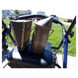 40 Year Old Bee Smoker. Bellow Like New - No Cracks.  Great Condition.