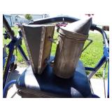 40 Year Old Bee Smoker. Bellow Like New - No Cracks.  Great Condition.