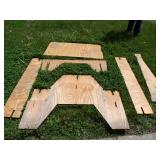 Portable Picnic Table - 8 Pieces - Easy Set up & Break Down.