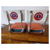 Two Denver Bronco Stadium Seat w/Backs