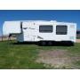 Large Retirement/Estate Sale in Southwest Minnesota.  Hitchhiker II 5th Wheel Camper, Cub Cadet Lawn Tractor, 13' x 20' Chery Metal Garage Shed, 