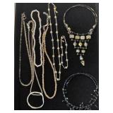 Modern beaded necklaces