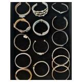 Silver bracelets