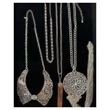 Unique silver necklaces