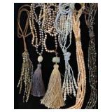 Boho fringe necklaces