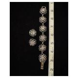 Vintage clip on earrings