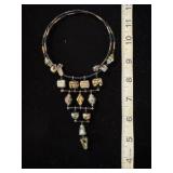 Modern beaded necklaces