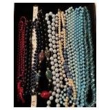 Beaded necklaces