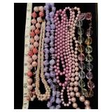 Beaded necklaces