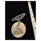 Danish little mermaid pendant