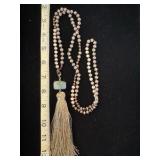 Boho fringe necklaces